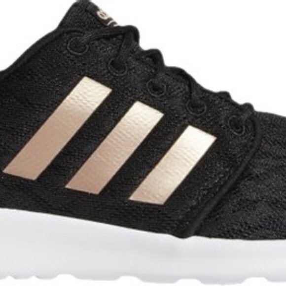 Adidas Women's Black Trainers SIZE 8 #40 - Picture 3 of 6